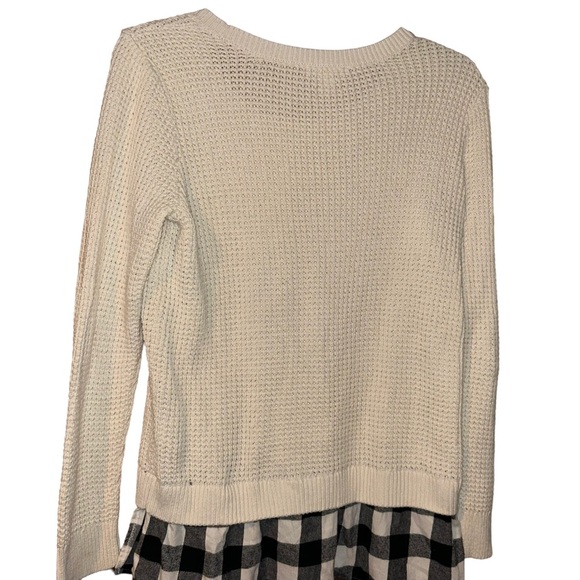 Motherhood maternity crewneck sweater size Large cozy - Picture 2 of 3